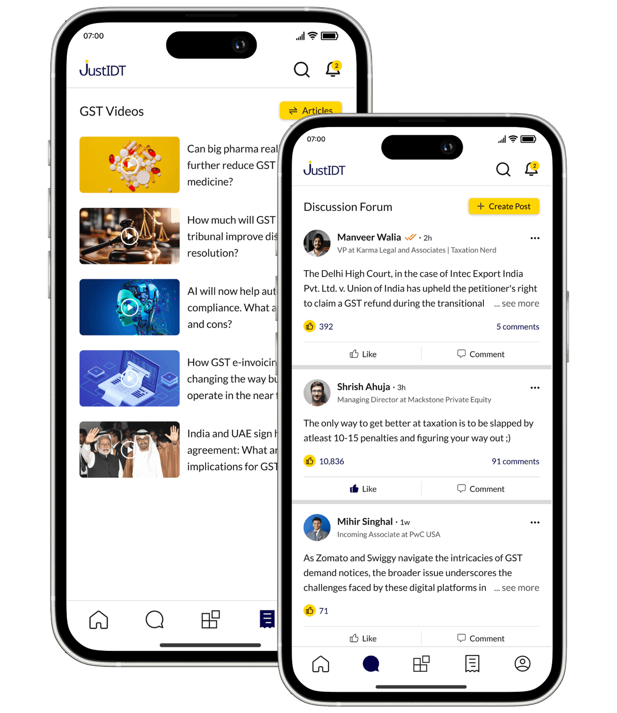J the App Screenshots